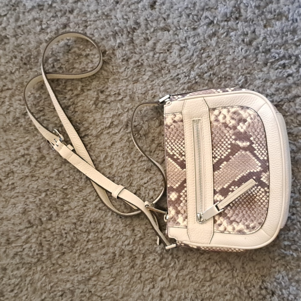 EUC Michael Kors snakeskin crossbody